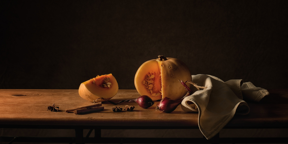 Still life pumpkin from Monique van Velzen