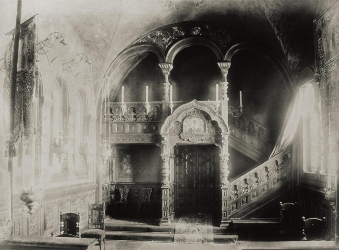 House Chapel at the Stroganov palace in Saint Petersburg from Mose Bianchi