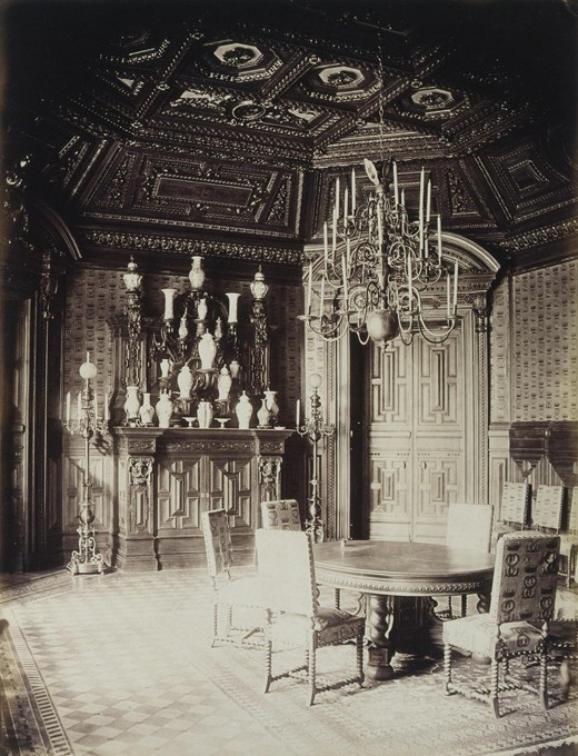 The Stroganov palace in Saint Petersburg. The dining room from Mose Bianchi