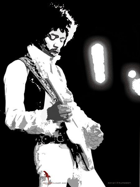 Jimi Hendrix from Matthias Müller