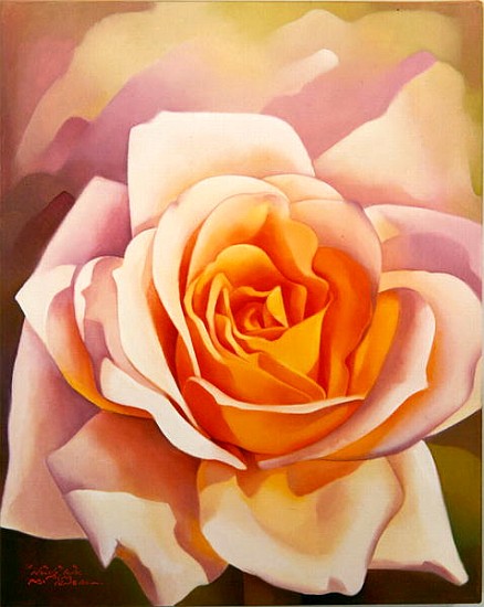 The Rose, 1999 (oil on canvas)  from Myung-Bo  Sim