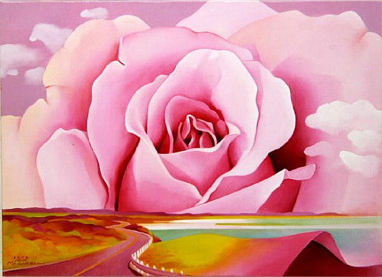 The Rose, 2003 (oil on canvas)  from Myung-Bo  Sim