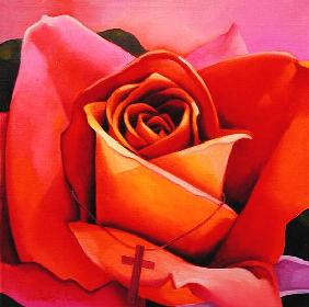 The Rose, 2002 (oil on canvas) 