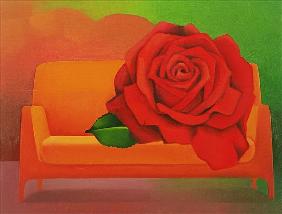 The Rose, 2004 (oil on canvas) 