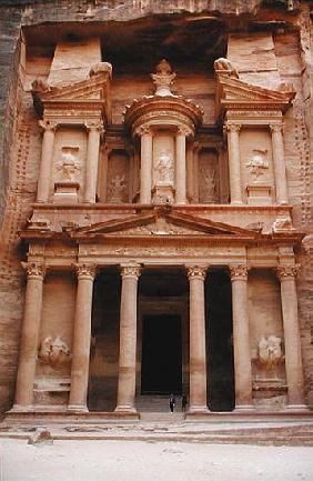 Facade of the Khazneh Firaoun