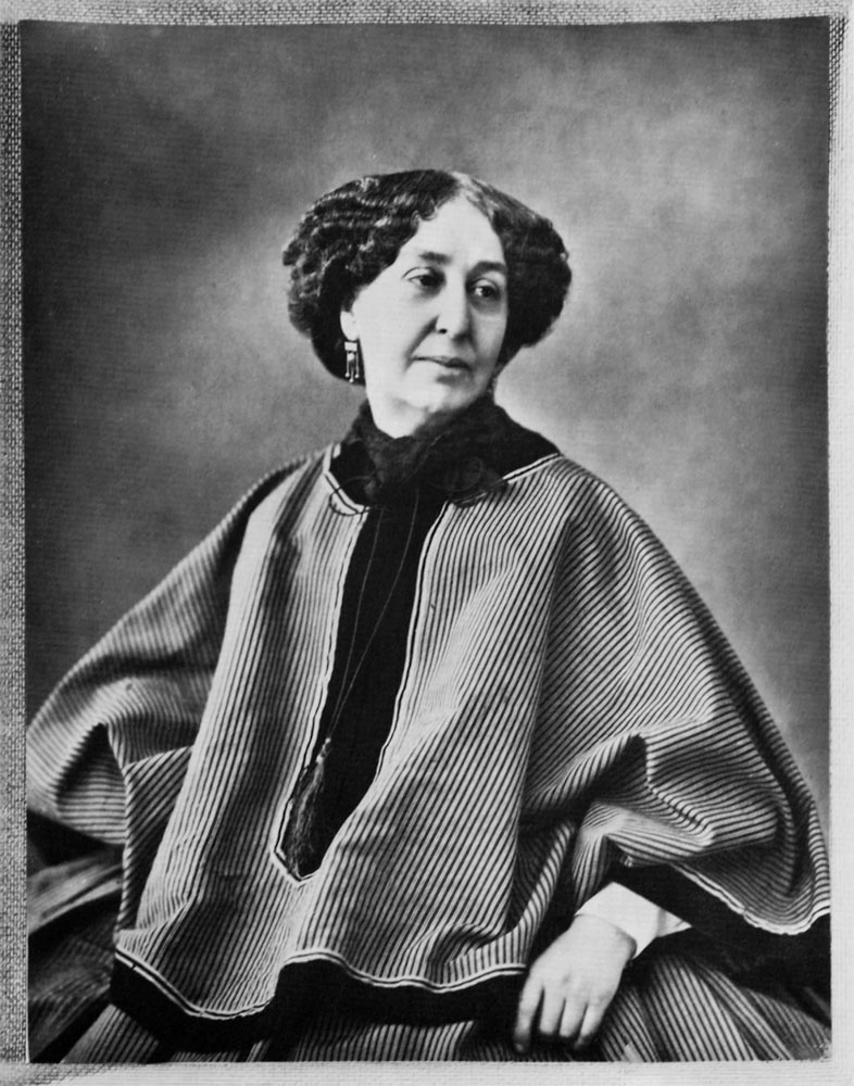 Portrait of George Sand (1804-1876) from Nadar