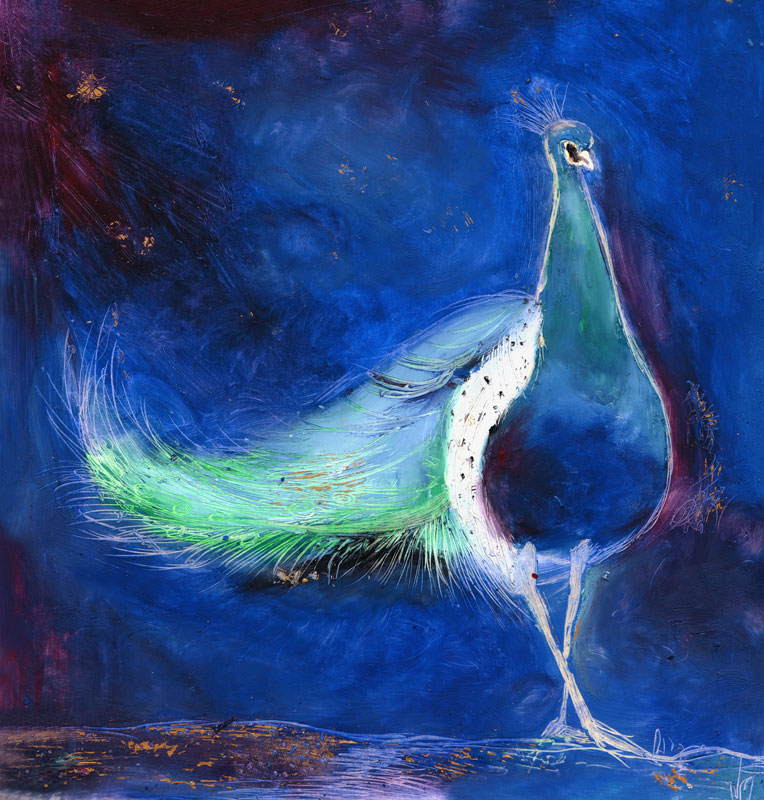 Peacock Blue from Nancy Moniz Charalambous