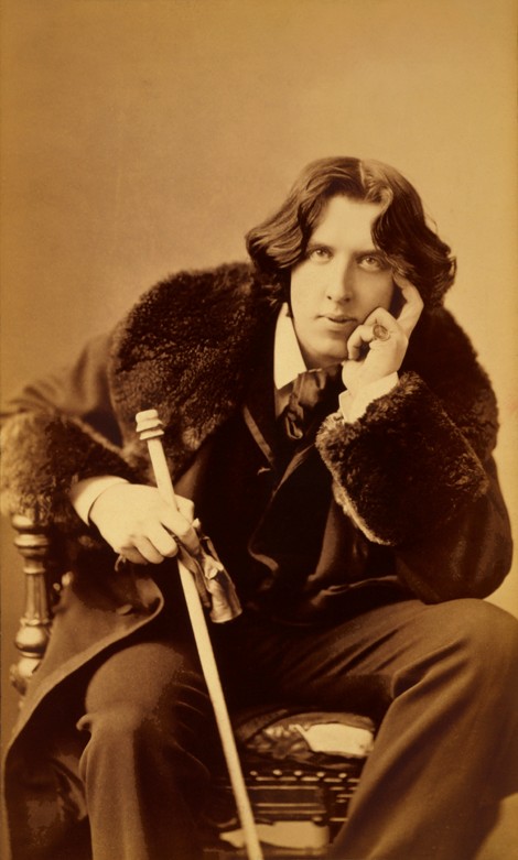 Portrait of the writer Oscar Wilde (1854-1900) from Napoleon Sarony