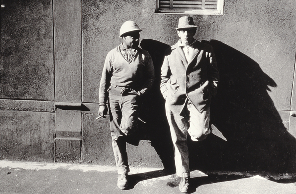 Two Workmen Against a Building, New York City, Untitled 43 from Nat Herz