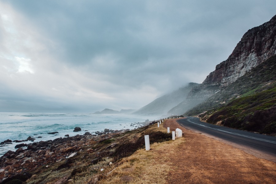 Misty Cliffs auf der Kap Halbinsel from Laura Nenz