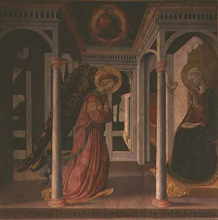 The Annunciation from Neri di Bicci