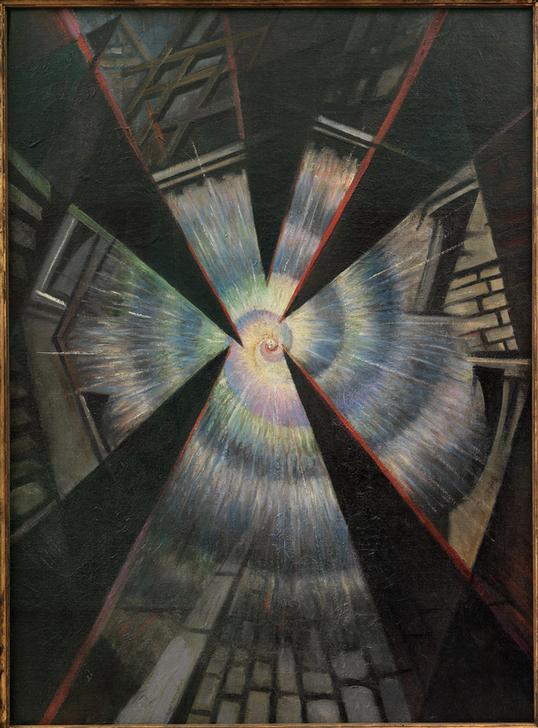 An Exploding Shell from Christopher R.W. Nevinson