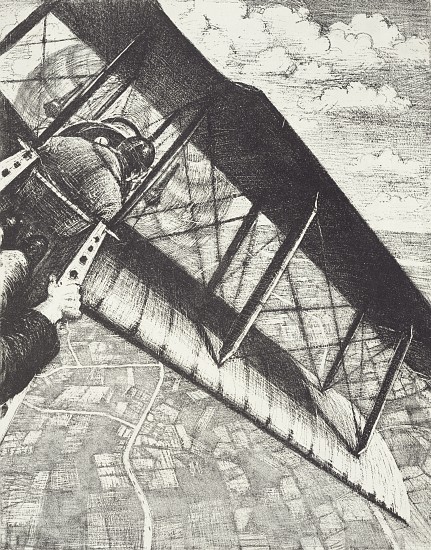 Banking at 4000 feet from Christopher R.W. Nevinson