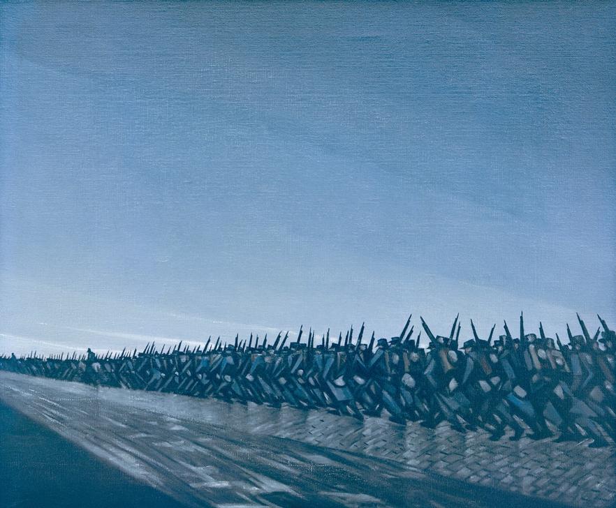 Column on the March from Christopher R.W. Nevinson