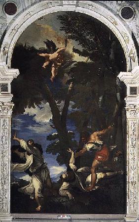 St. Peter Martyr Stabbed by Hired Assassins (copy of the painting by Titian lost in the fire of the