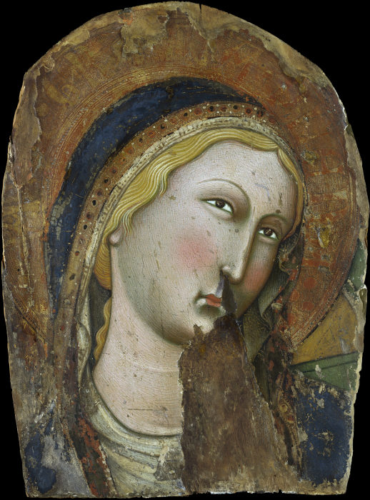 Virgin (fragment) from Niccolò di Buonaccorso