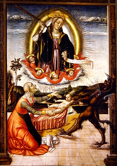 Lady of Relief (tempera on board) from Niccolo di Liberatore
