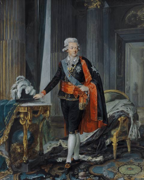 King Gustav III of Sweden (1746-92) from Niclas II Lafrensen