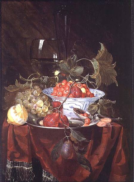 A Still life of Fruit from Nicolaes Van Gelder