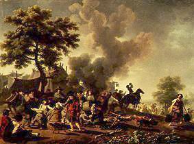 The camp from Nicolas Antoine Taunay