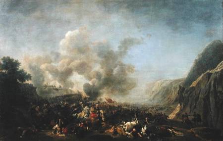 General Jean Andoche Junot (1771-1813) Duc d'Abrantes, at the Battle of Nazareth from Nicolas Antoine Taunay