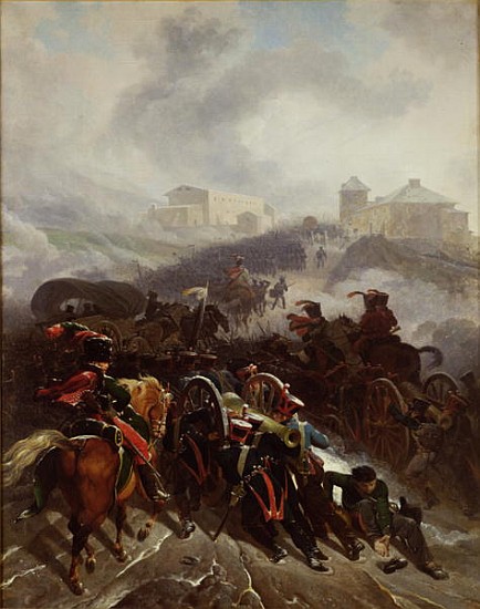 The French Army Crossing the Sierra de Guadarrama, Spain, December 1808 from Nicolas Antoine Taunay