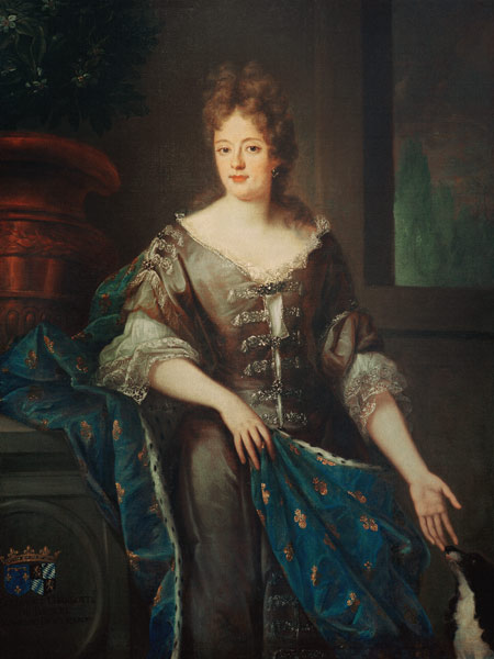 Liselotte von der Pfalz from Nicolas de Largilliere