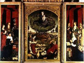 The Triptych of Moses and the Burning Bush