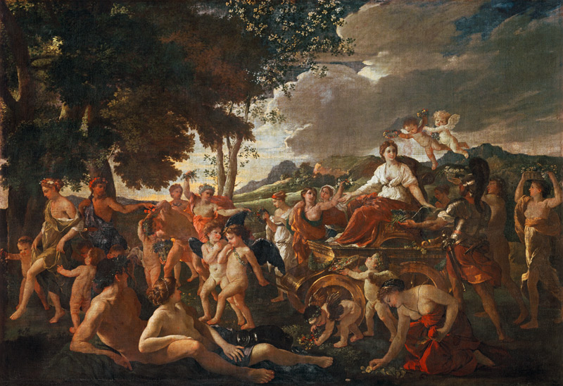 The Triumph of Flora from Nicolas Poussin