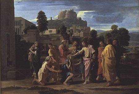 The Blind of Jericho, or Christ Healing the Blind from Nicolas Poussin