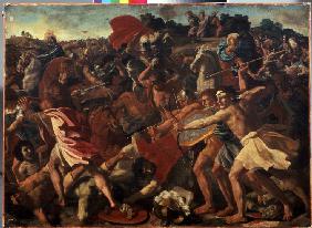Battle between the Israelites and the Amalekites