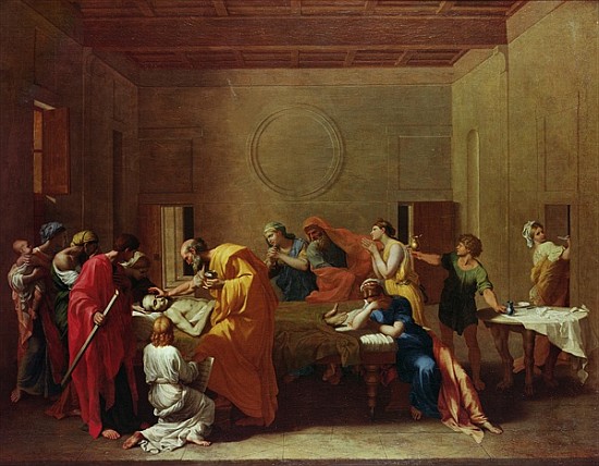 Extreme Unction, c.1637-40 from Nicolas Poussin