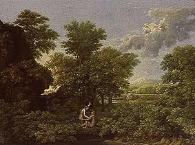 The spring (the earthly paradise) from Nicolas Poussin