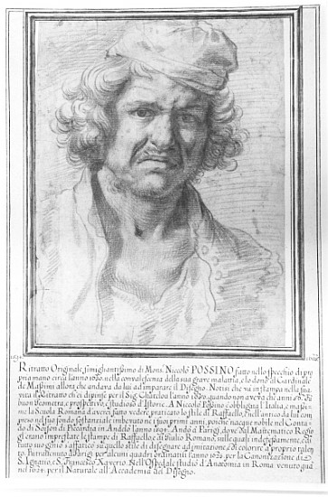 Self Portrait from Nicolas Poussin