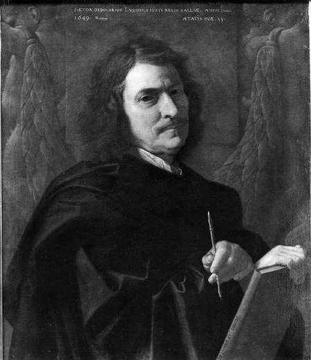 Self Portrait from Nicolas Poussin