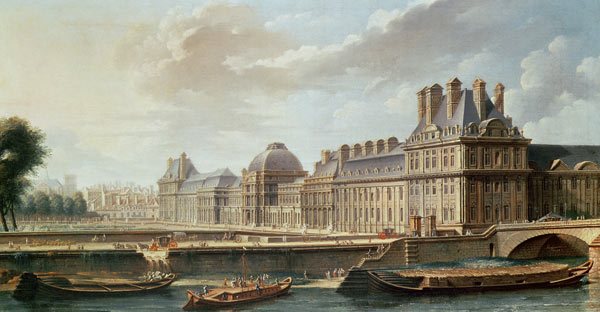The Palace and Garden of the Tuileries from Nicolas Raguenet