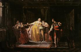 The death of the Sophonisbe