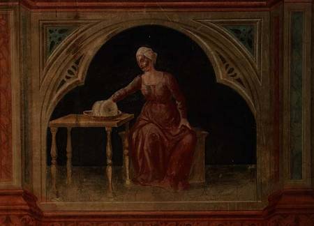 Lady in Waiting, after Giotto from Nicolo & Stefano da Ferrara Miretto