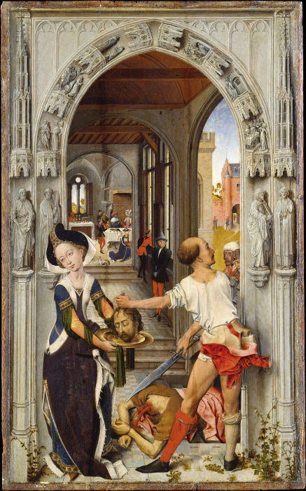 Beheading of St. John the Baptist from Niederländischer Meister um 1510