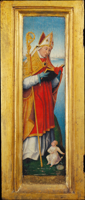 St Augustine from Niederländischer oder niederrheinischer Meister um 1510