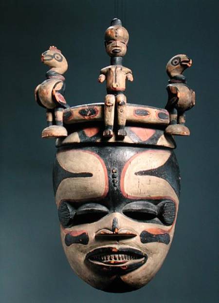 Mfon Mask, Culture - Nigerian as art print or hand painted oil.