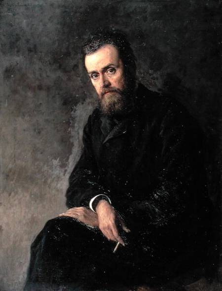 Portrait of Gleb I. Uspensky (1843-1902) from Nikolai Aleksandrovich Yaroshenko