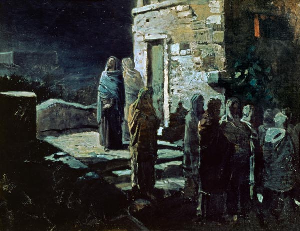 Christ after the Last Supper in Gethsemane from Nikolai Gay