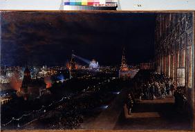 Illumination of the Moscow Kremlin