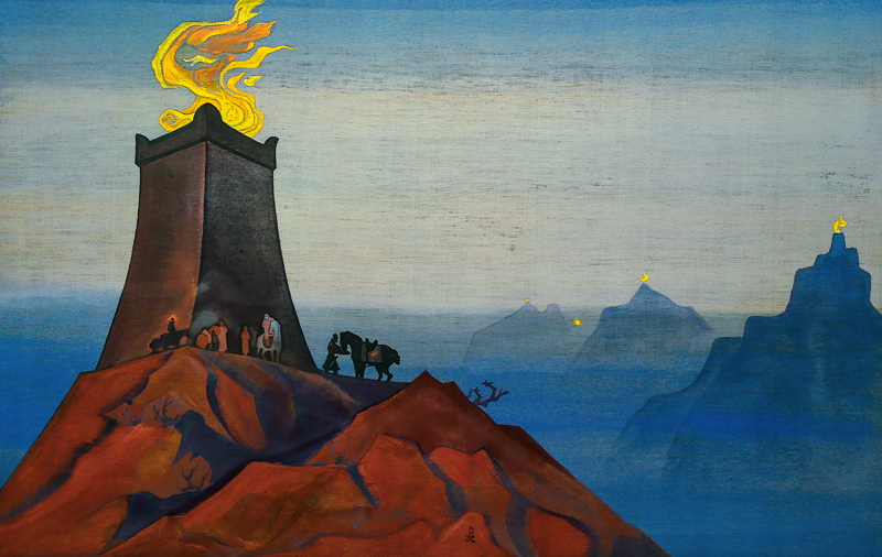 Blumen von Timur (Die Siegeslichter) from Nikolai Konstantinow. Roerich