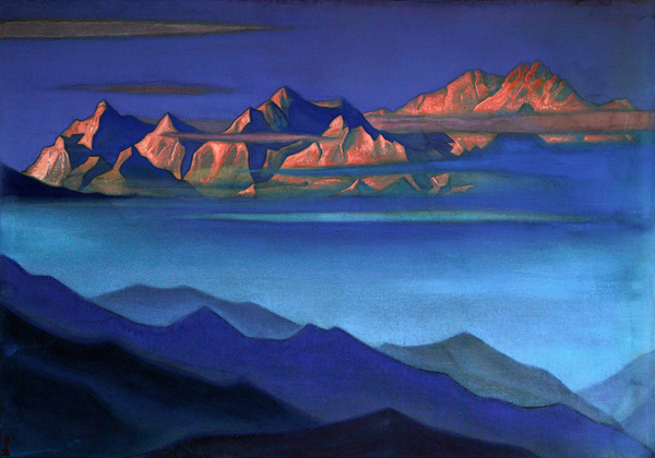 Kangchenjunga from Nikolai Konstantinow. Roerich