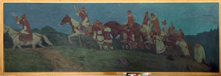 Evening Hunt of Grand Prince from Nikolai Konstantinow. Roerich