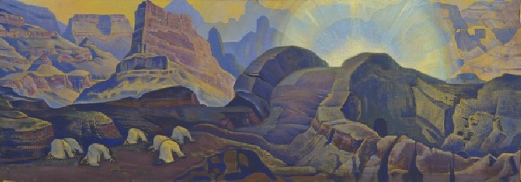 Das Wunder (aus der Serie Messias) from Nikolai Konstantinow. Roerich