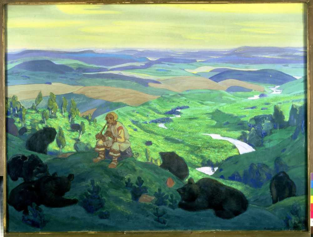 The Forefathers from Nikolai Konstantinow. Roerich