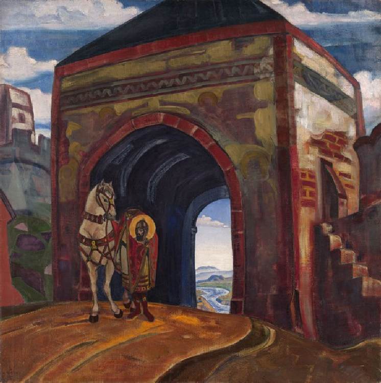 Heiliger Mercurius von Smolensk from Nikolai Konstantinow. Roerich